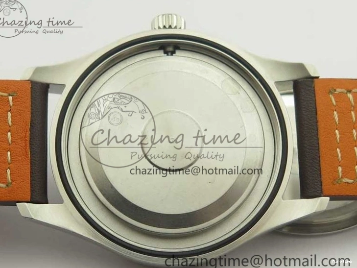 MIROTIME 0709 Practical MARK XVIII ANTOINE DE SAINT EXUPÉRY IW327003 SS MKS 1:1 Best Edition on Brown Leather MIYOTA 7193